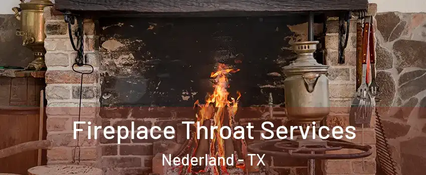  Fireplace Throat Services Nederland - TX