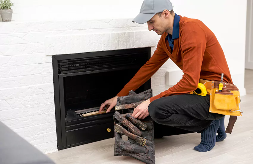 Wood Fireplace Repair in Nederland, TX