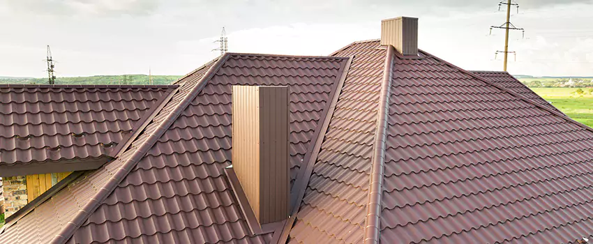 Residential Chimney Flashing Restoration in Nederland, TX