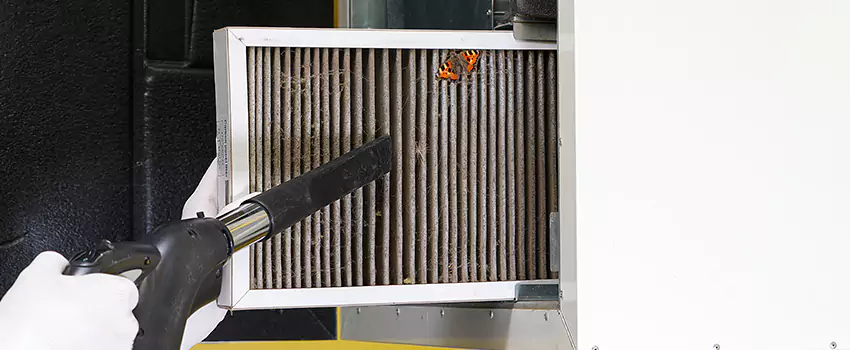 Clogged Air Duct Cleaning Process in Nederland, TX