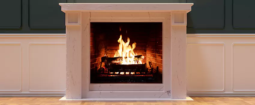 Decorative Electric Fireplace Installation in Nederland, Texas
