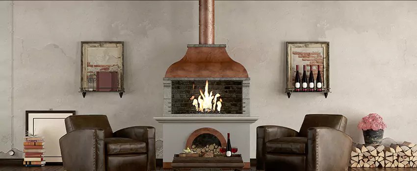 Thelin Hearth Products Providence Pellet Insert Fireplace Installation in Nederland, TX