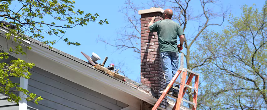 Vinyl and PVC Chimney Flashing Installation in Nederland, TX