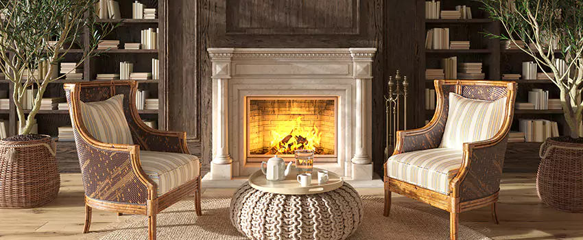 Fireplace Conversion Cost in Nederland, Texas
