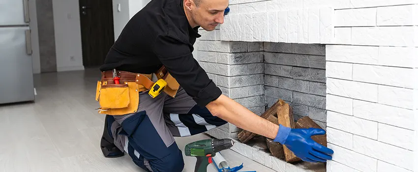 Fireplace Damaged Damper Frame Repair Services in Nederland, Texas