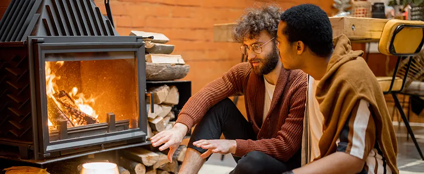 Flue Liner installation for Fireplace Metal in Nederland, TX