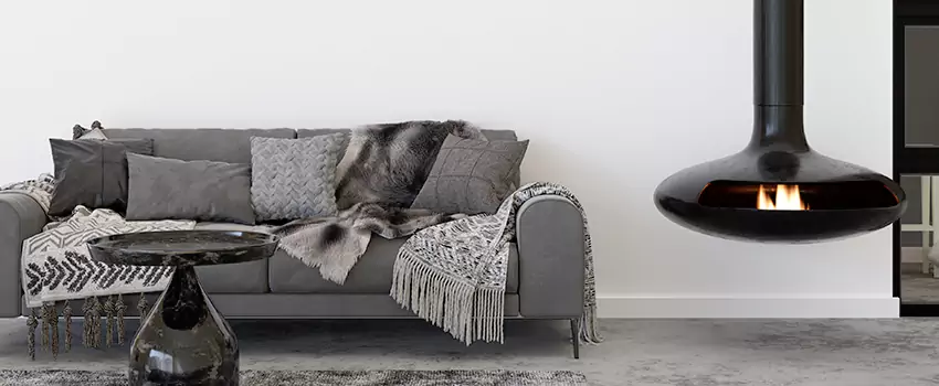 Circular Hanging Fireplace Installation Services in Nederland, TX