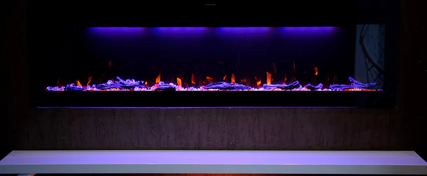 Dynamic Flame Color Fireplace Installation in Nederland, TX